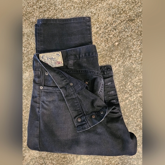 Polo Ralph Lauren Button Fly Sullivan Slim Jeans - Picture 3 of 13